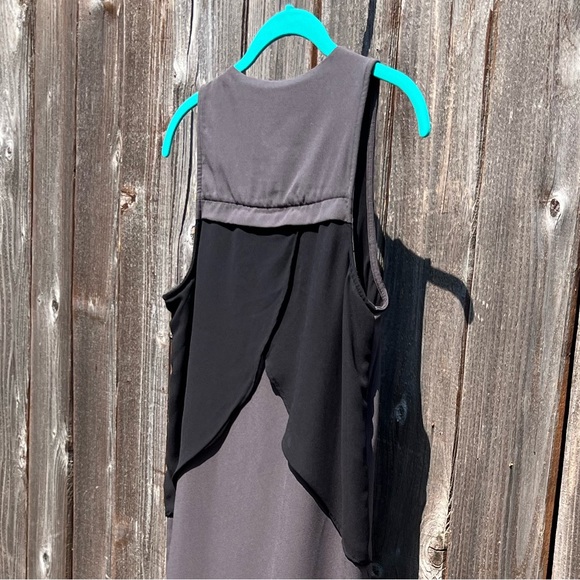 Ro & De V-Neck Contrast Tunic Dress size small - Picture 12 of 17